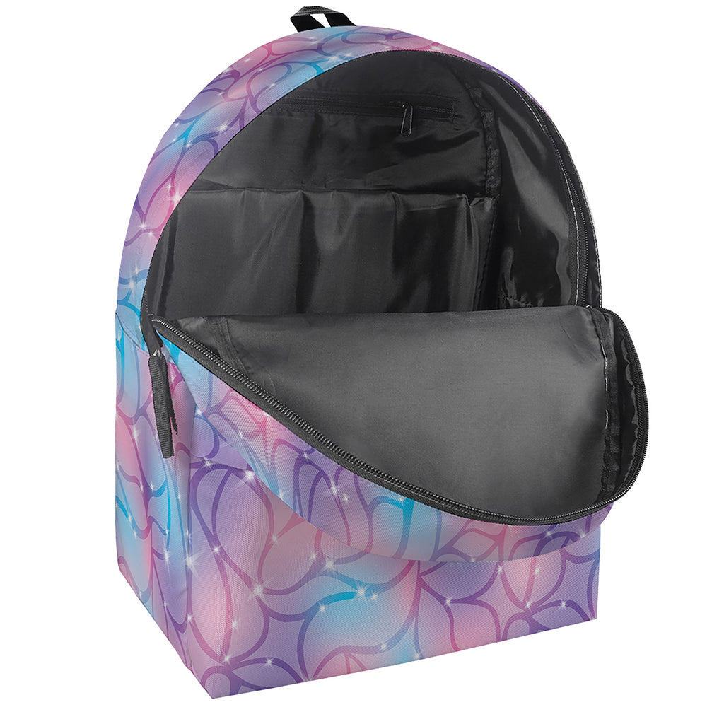 Floral Sparkle Print Backpack