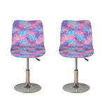 Floral Sparkle Print Bar Stool Covers