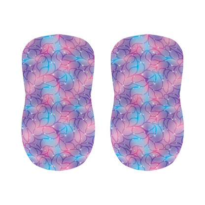 Floral Sparkle Print Bar Stool Covers