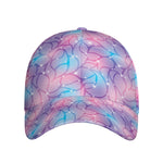 Floral Sparkle Print Baseball Cap
