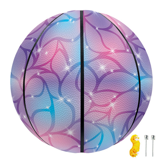 Floral Sparkle Print Basketball