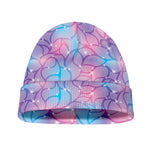 Floral Sparkle Print Beanie