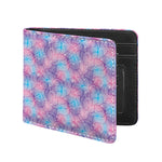 Floral Sparkle Print Bifold Wallet