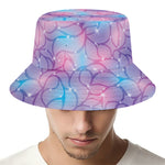 Floral Sparkle Print Bucket Hat