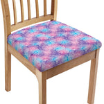 Floral Sparkle Print Chair Cushion Cover