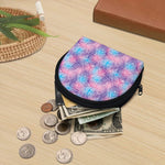 Floral Sparkle Print Coin Purse