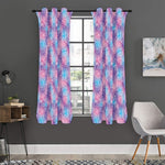Floral Sparkle Print Curtain