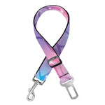 Floral Sparkle Print Dog Seat Belt