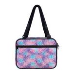 Floral Sparkle Print Double Strap Bible Bag