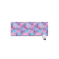 Floral Sparkle Print Extended Mouse Pad