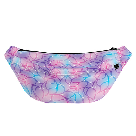 Floral Sparkle Print Fanny Pack