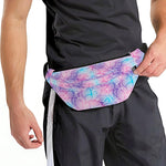 Floral Sparkle Print Fanny Pack
