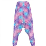 Floral Sparkle Print Hammer Pants