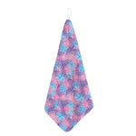 Floral Sparkle Print Hand Towel