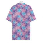 Floral Sparkle Print Hawaiian Shirt