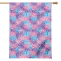 Floral Sparkle Print House Flag