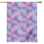 Floral Sparkle Print House Flag