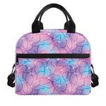 Floral Sparkle Print Insulated Lunch Bag
