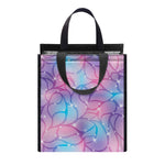 Floral Sparkle Print Insulated Lunch Tote