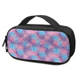 Floral Sparkle Print Portable Cooler Travel Case