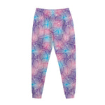 Floral Sparkle Print Jogger Pants