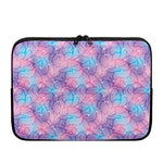 Floral Sparkle Print Laptop Sleeve