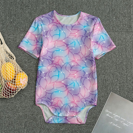 Floral Sparkle Print Men's Bodysuit