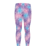 Floral Sparkle Print Men's leggings