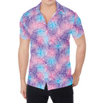 Floral Sparkle Print Men's Shirt