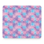 Floral Sparkle Print Mouse Pad