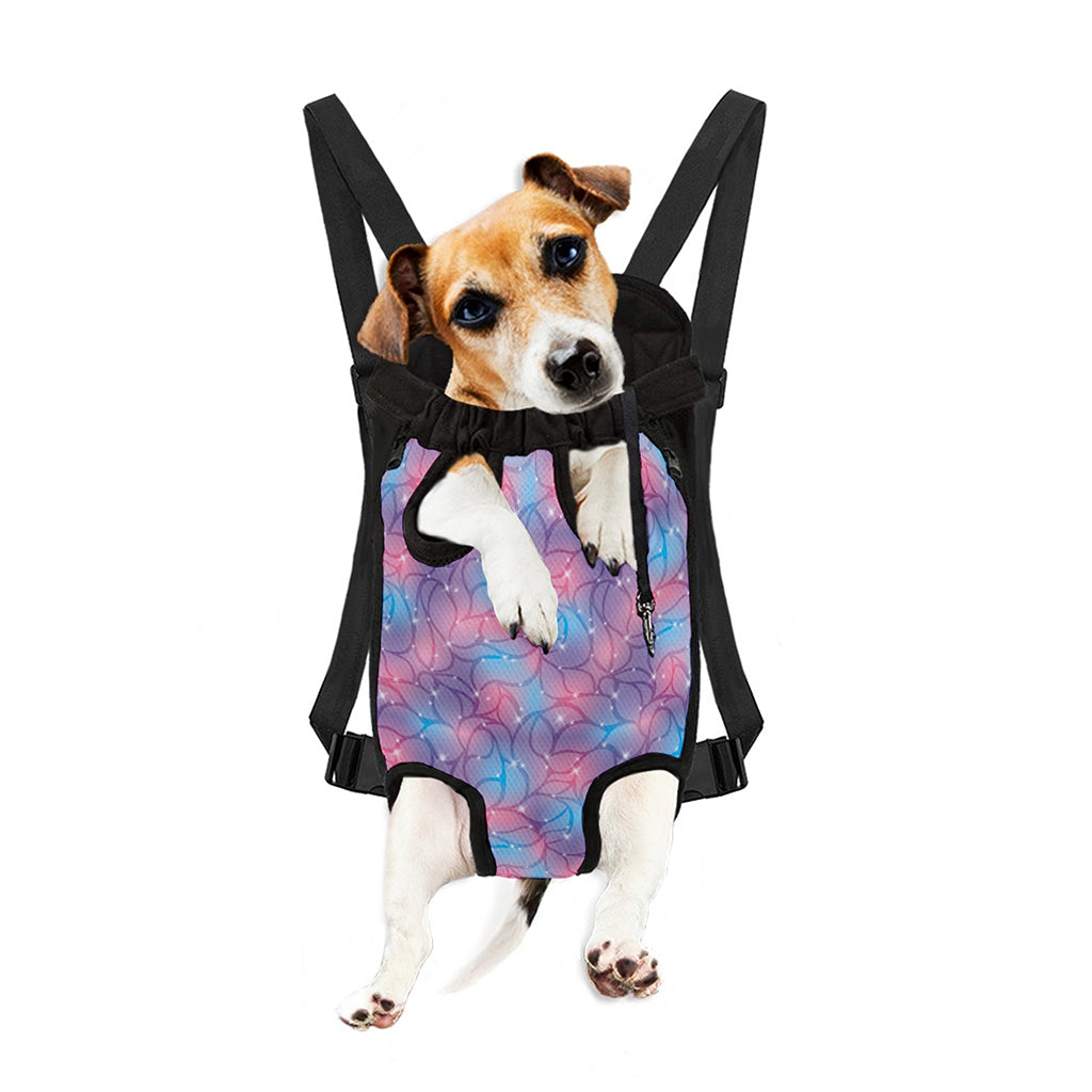 Floral Sparkle Print Pet Carrier Backpack