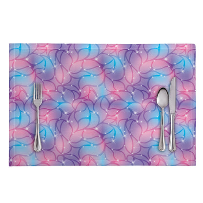 Floral Sparkle Print Placemat