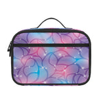 Floral Sparkle Print Portable Lunch Bag