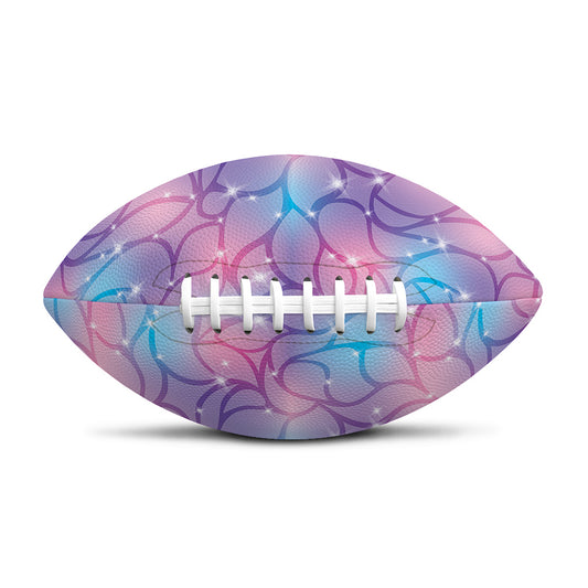 Floral Sparkle Print Rugby Ball