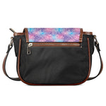 Floral Sparkle Print Saddle Bag