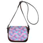 Floral Sparkle Print Saddle Bag