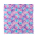 Floral Sparkle Print Silk Bandana