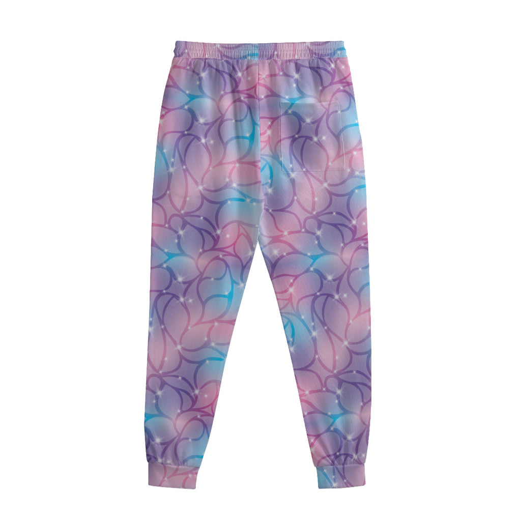 Floral Sparkle Print Sweatpants