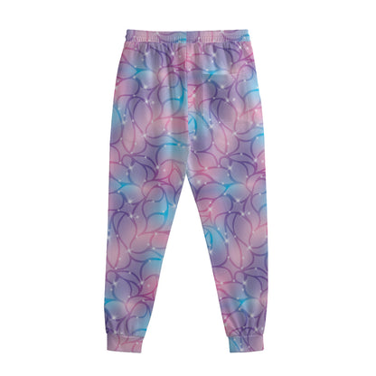 Floral Sparkle Print Sweatpants