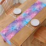 Floral Sparkle Print Table Runner