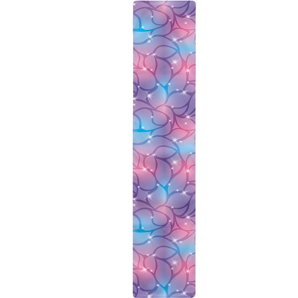 Floral Sparkle Print Table Runner