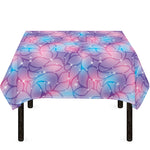 Floral Sparkle Print Tablecloth