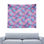 Floral Sparkle Print Tapestry