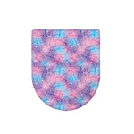 Floral Sparkle Print Toilet Lid Cover