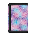 Floral Sparkle Print Trifold Wallet