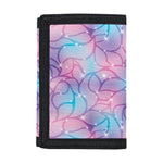Floral Sparkle Print Trifold Wallet