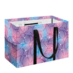 Floral Sparkle Print Utility Tote Bag
