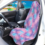 Floral Sparkle Print Waterproof Car Seat Cover