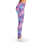 Floral Sparkle Print Women's Leggings