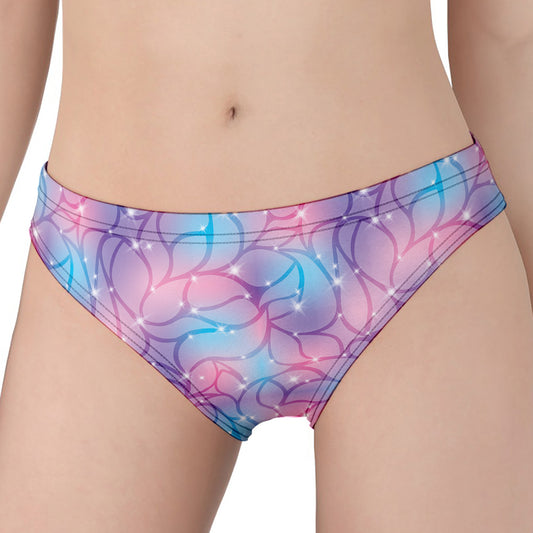 Floral Sparkle Print Women's Panties